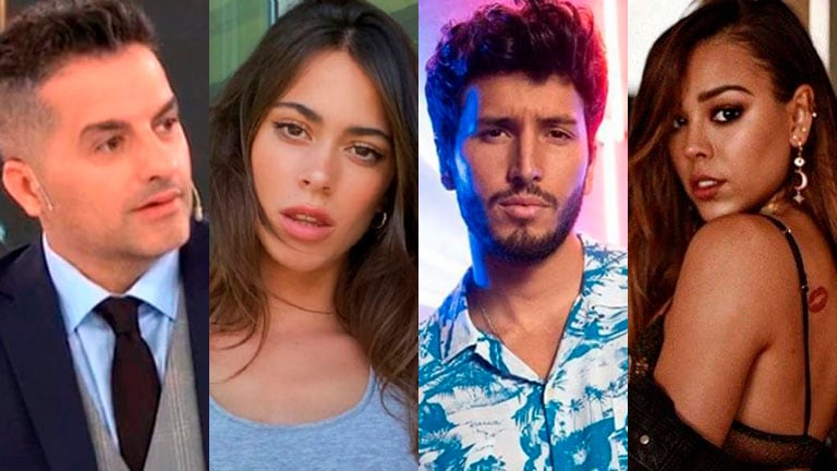 Angel de Brito, Tini Stoessel, Sebastián Yatra y Danna Paola