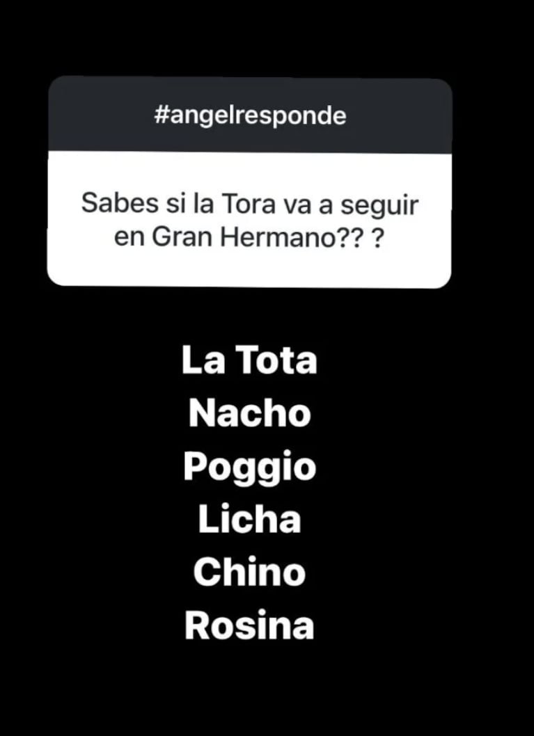 Ángel reveló los nombres de los exhermanitos que se suman a la nueva edición.