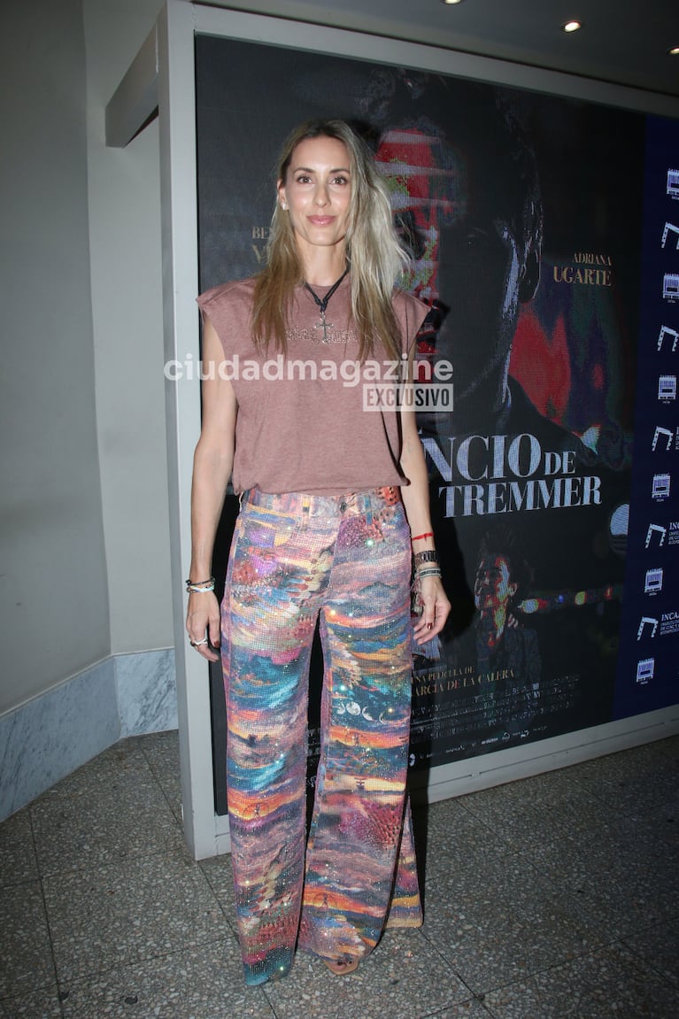 Anita Espasandín en el estreno de la nueva película de Benjamín Vicuña (Fotos: Movilpress).