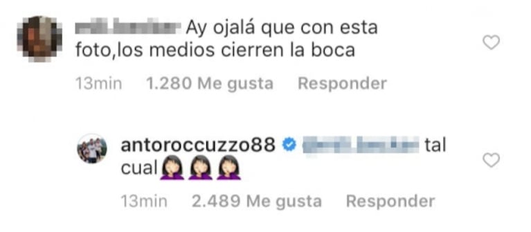 Antonela Roccuzzo desmintió una crisis con Messi: foto familiar, mensaje de apoyo y un "tal cual" elocuente