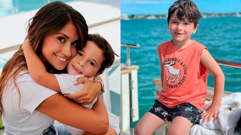 Antonela Roccuzzo homenajeó a Mateo Messi por su cumpleaños.