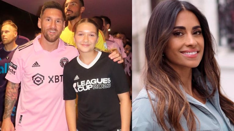 Antonela Roccuzzo le dedicó un dulce mensaje a Harper Seven Beckham, la hija de David y Victoria.