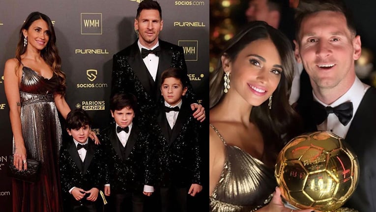 Antonela Roccuzzo le dedicó un dulce mensaje a Lionel Messi por haber ganado del Balón de Oro.