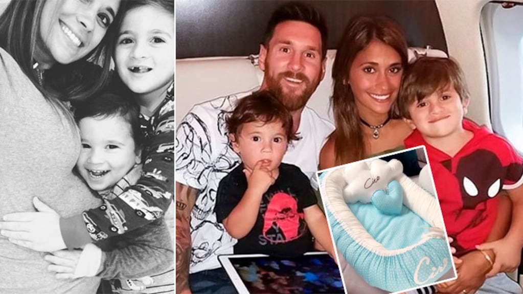 La mujer de Messi mostró el confortable cuco nest en el que dormirá su bebé  | Ciudad Magazine