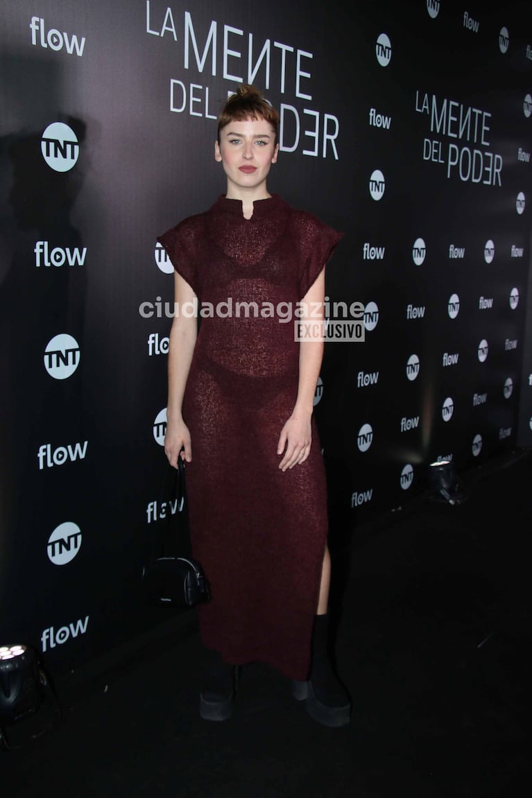 Antonia Bengoechea en el estreno de La Mente del Poder (Fotos: Movilpress).