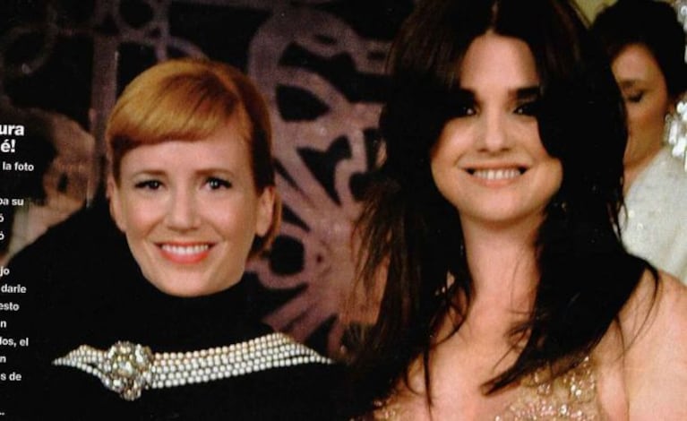 Araceli González y Griselda Siciliani, juntas. (Foto: revista Gente)