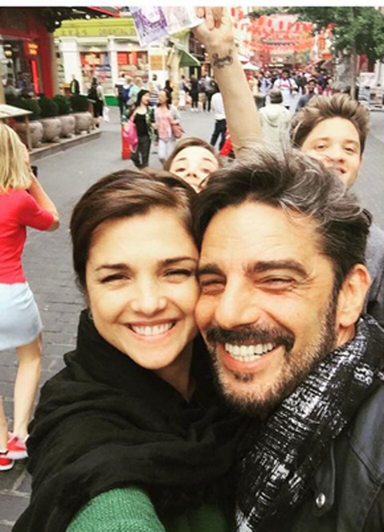 Araceli González y su familia, de rotation por Europa (Fotos: Instagram). 