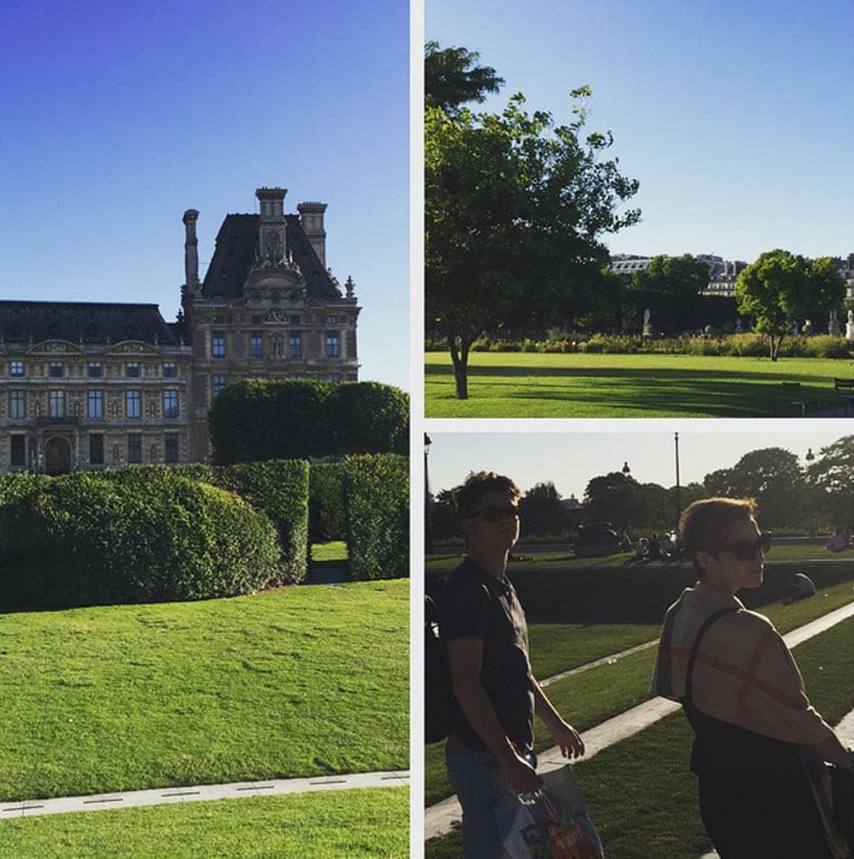 Araceli González y su familia, de rotation por Europa (Fotos: Instagram). 