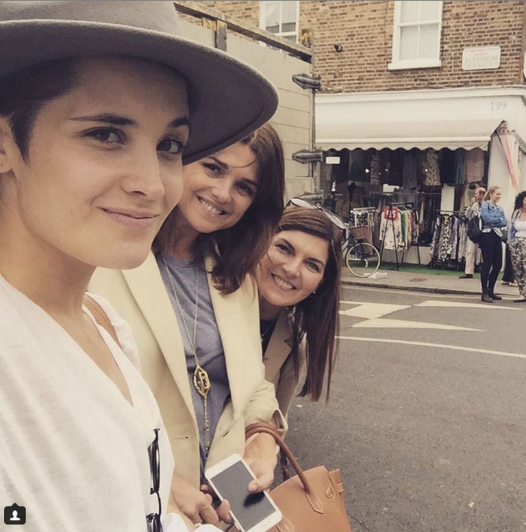 Araceli González y su familia, de rotation por Europa (Fotos: Instagram). 