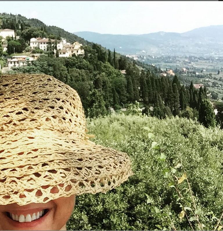 Araceli González y su familia, de rotation por Europa (Fotos: Instagram). 