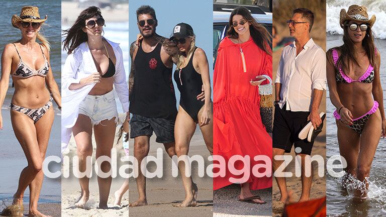 ¡Arena, sol y mucho estilo! Espiá los mejores looks playeros de los famosos en Punta del Este