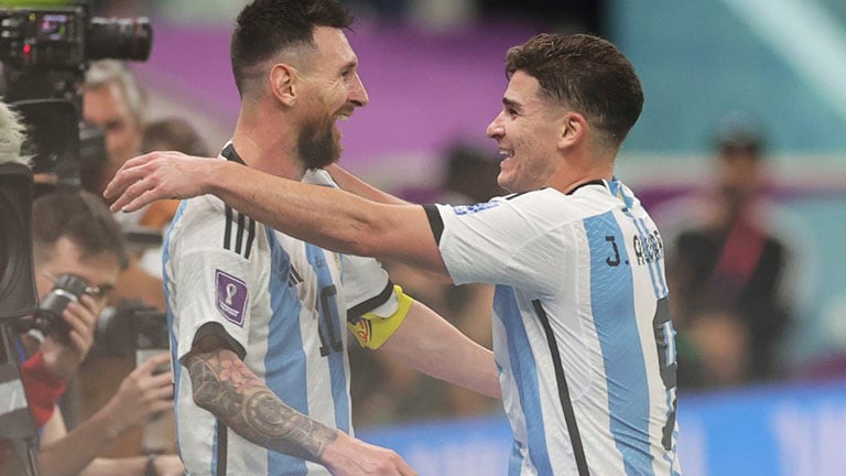 ¡Argentina a la final! Las fotos del inolvidable festejo de la Selección en Qatar