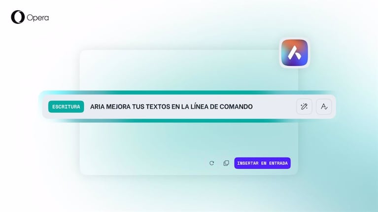 Aria, el servicio de IA de Opera, ayudará a mejorarlos textos de los usuarios con esta nueva función