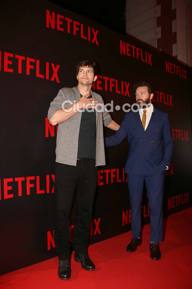 Ashton Kutcher y Danny Masterson, protagonistas de The Ranch. (Foto: Movilpress-Ciudad.com)