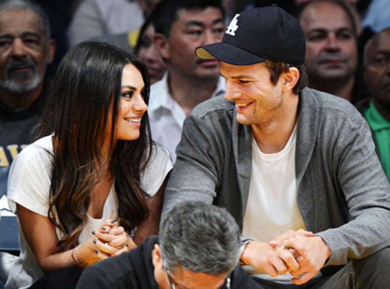 Ashton Kutcher y Mila Kunis, embarazados. (Foto: Web)