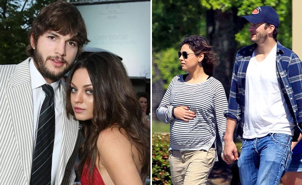 Ashton Kutcher y Mila Kunis fueron padres de una nena. (Foto: Web)