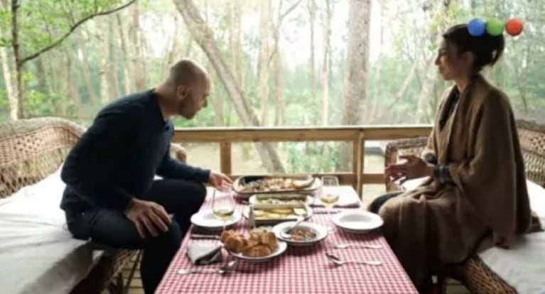 Así es la casa de Germán en el Delta. Foto: Telefe