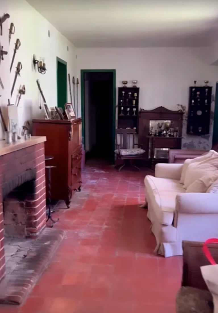 Así es la casona colonial de 1854 que Jimena Monteverde está refaccionando en 25 de mayo