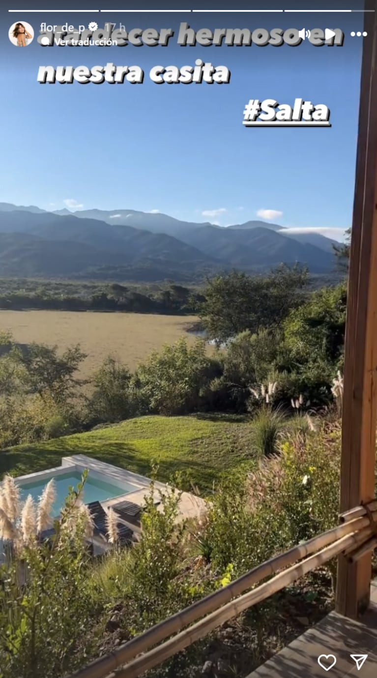 Así es la espectacular casa de Florencia Peña en Salta