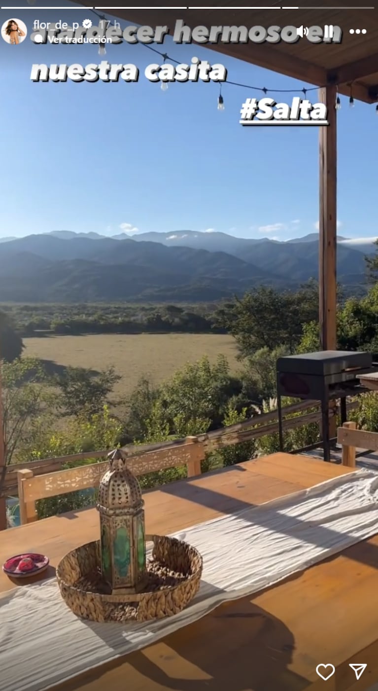 Así es la espectacular casa de Florencia Peña en Salta