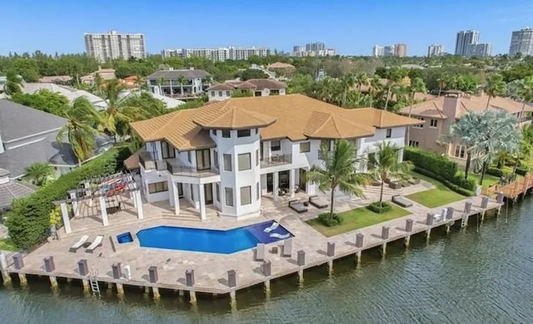 Así es la mansión millonaria que Lionel Messi compró en Miami: spa, muelles y piscina frente al mar