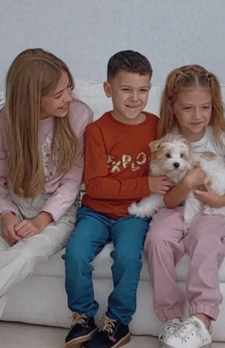 Así están hoy Lola y Emma, las hijas de Evangelina Anderson y Martín Demichelis