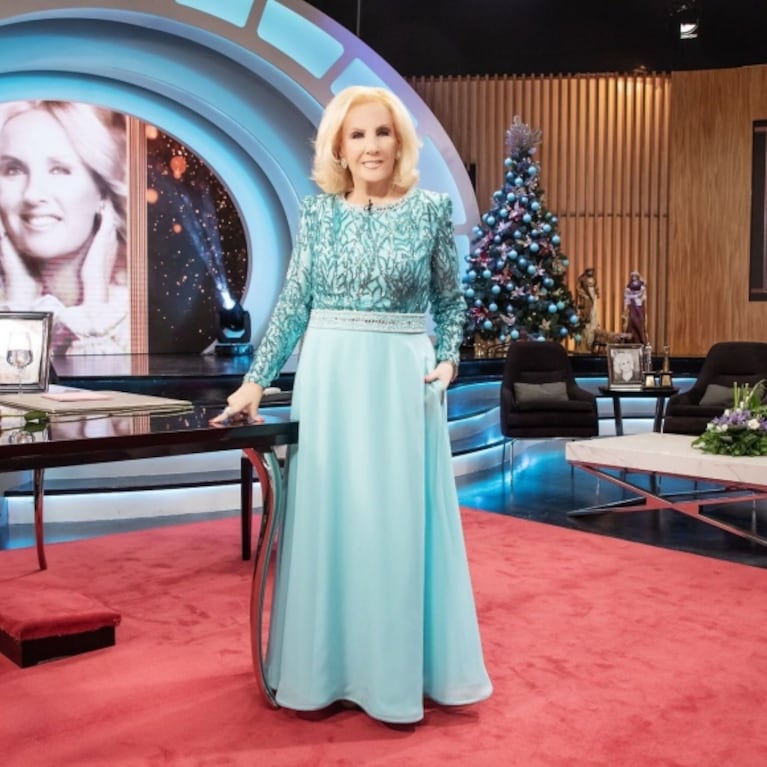 Así fue el detrás de escena del regreso de Mirtha Legrand a su programa de televisión: "Qué linda, abuelita"