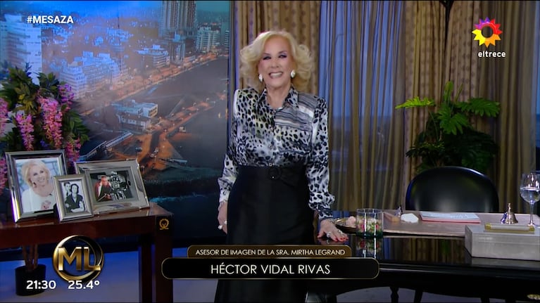 Así fue el regreso de Mirtha Legrand a la televisión desde Mar del Plata: “Estoy muy feliz de estar acá”