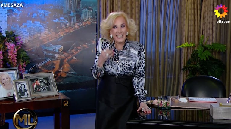 Así fue el regreso de Mirtha Legrand a la televisión desde Mar del Plata: “Estoy muy feliz de estar acá”