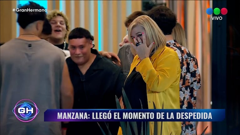 Así fue la dura despedida de Virginia Demo a Manzana en Gran Hermano 2023: “Amigo, te quiero”