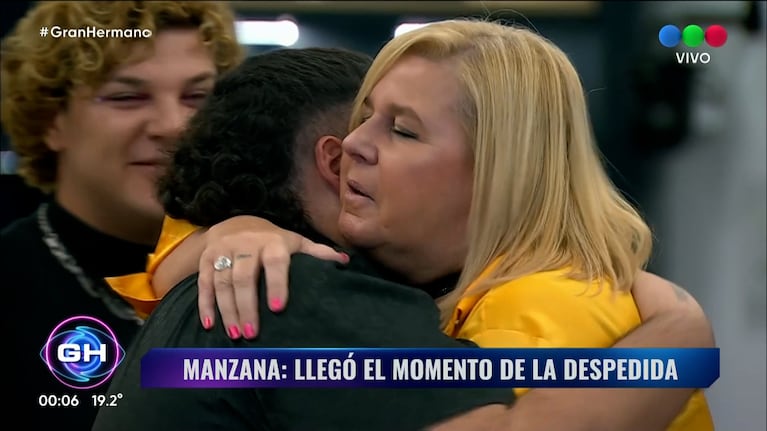 Así fue la dura despedida de Virginia Demo a Manzana en Gran Hermano 2023: “Amigo, te quiero”