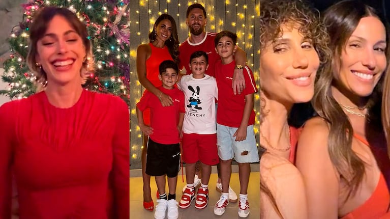 Así fue la Navidad de los famosos: desde Messi y Tini Stoessel hasta Pampita y Marcelo Tinelli