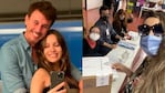 Así Pampita apoyó a Roberto García Moritán en las PASO 2021: selfie y gesto de amor