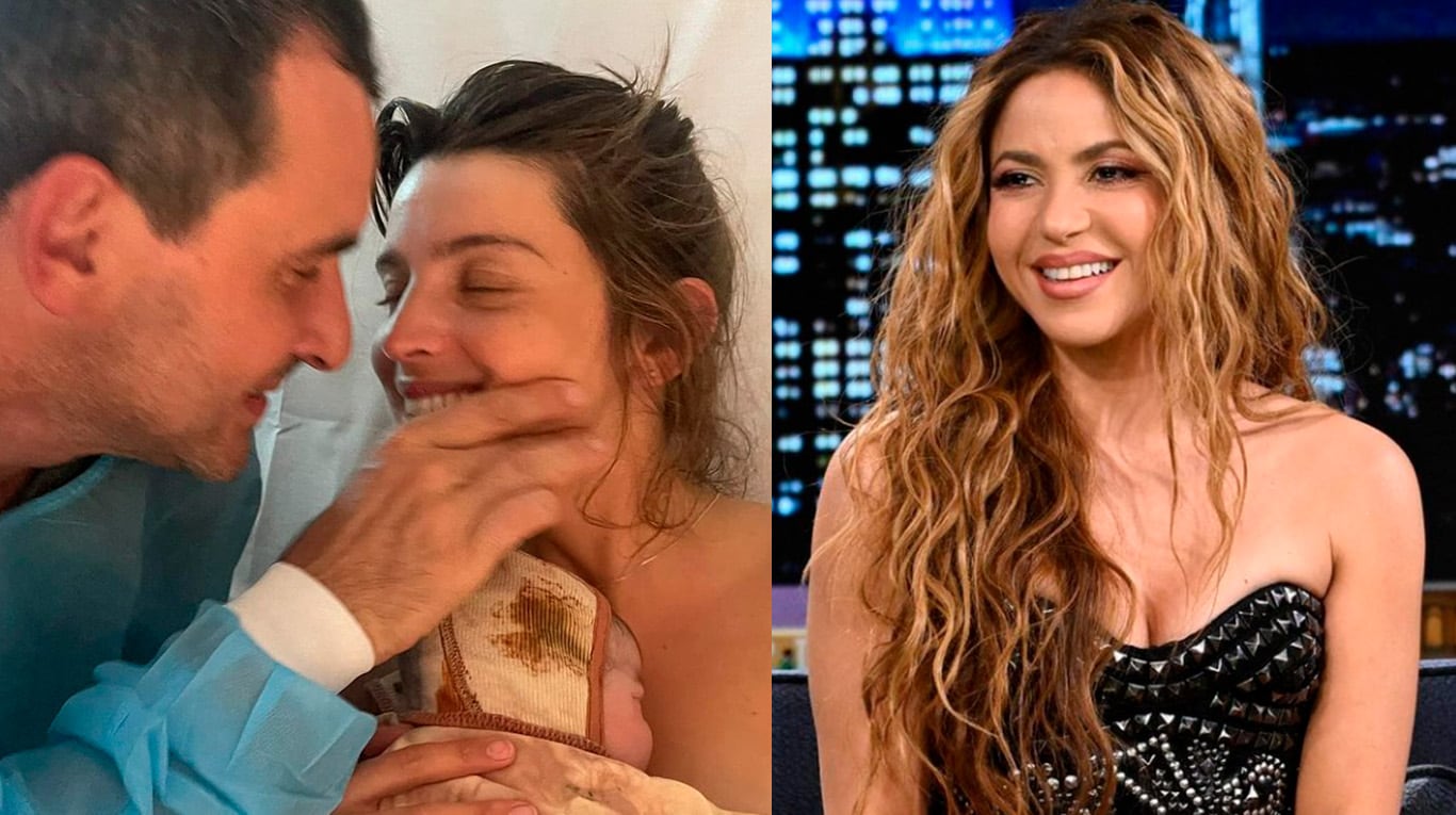 Así reaccionó Calu Rivero al regalo que Shakira le envió por el nacimiento de su hija con Aíto de la Rúa.