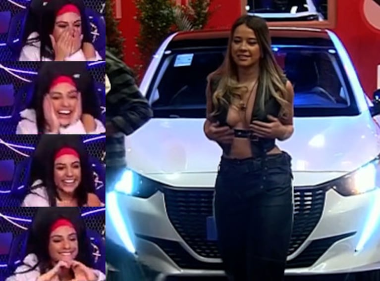 Así reaccionó en vivo Rosina cuando Zoe ganó el auto en Gran Hermano y cuando Laura Ubfal se quejó