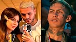 Así reaccionó L-Gante al explosivo reencuentro entre Wanda Nara y Mauro Icardi en su casa familiar.