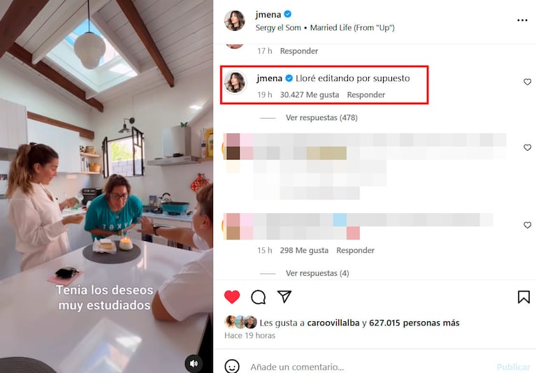 Así reaccionó la familia y los amigos de Jimena Barón cuando les dijo que está embarazada: el video