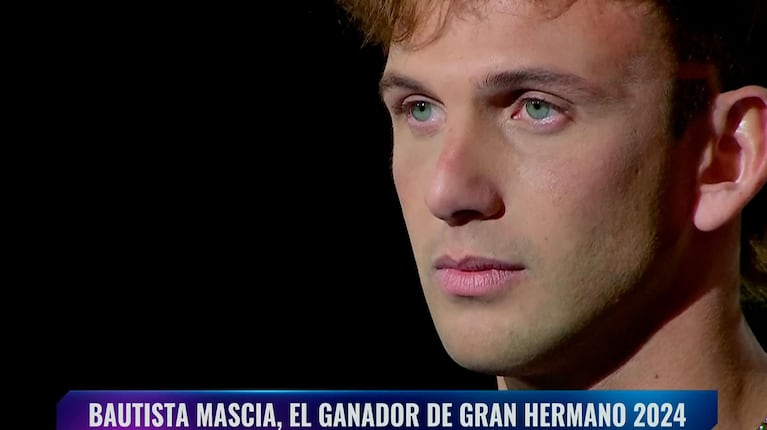 Así se despidió Bautista Mascia, el ganador de Gran Hermano 2023, de la casa: sus emotivas palabras