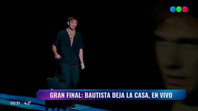 Así se despidió Bautista Mascia, el ganador de Gran Hermano 2023, de la casa: sus emotivas palabras