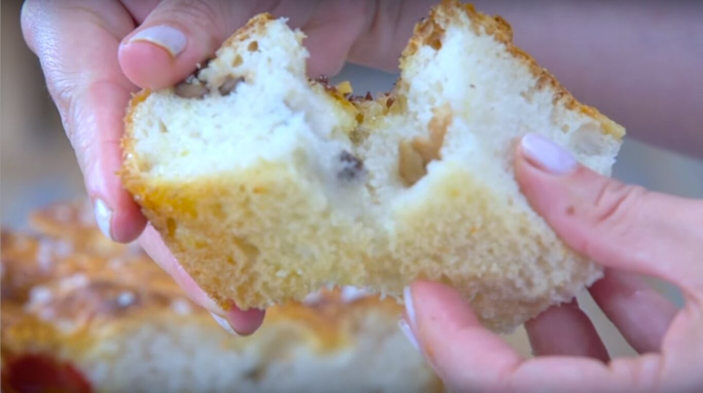 Así se prepara una focaccia enrejada: la receta, paso a paso 