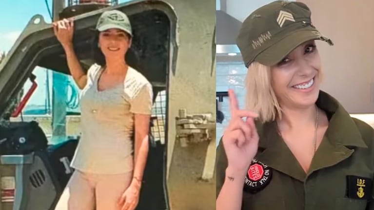 Así se prepara Victoria Vanucci para sumarse al servicio militar en Israel.