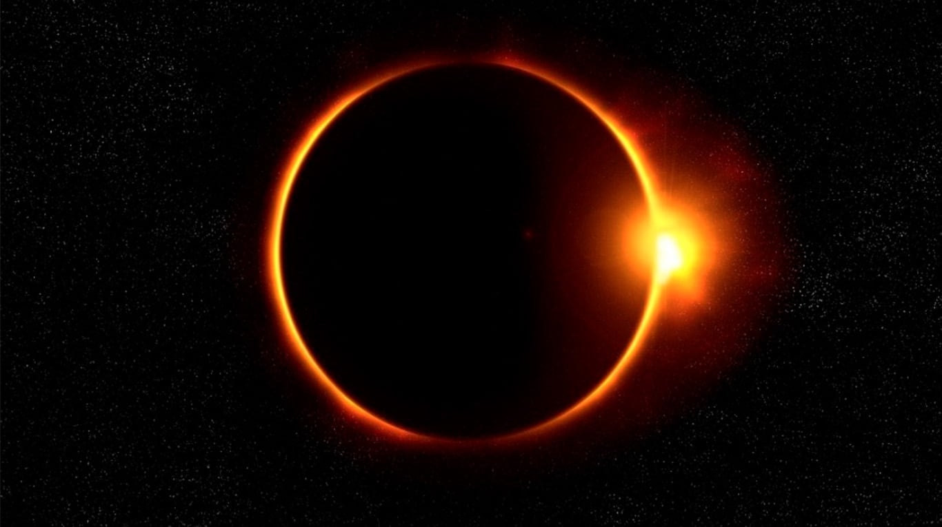 Así se verá el eclipse solar anular “Anillo de Fuego” desde Argentina.