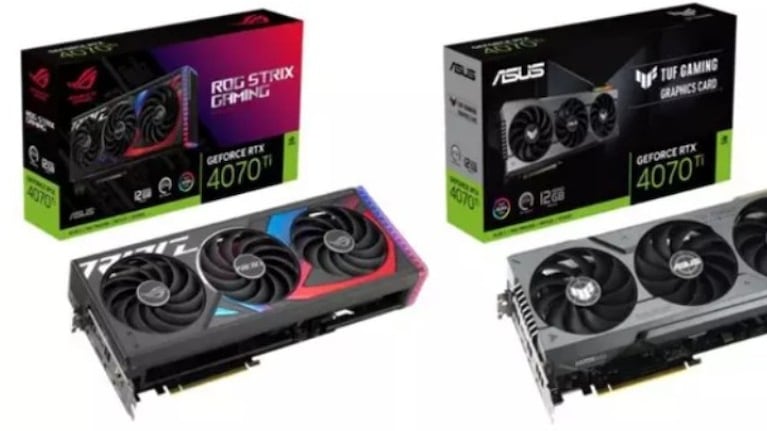 Asus diseña dos nuevas gráficas de Nvidia