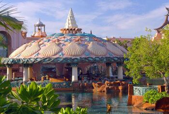 Atlantis Paradise Island Hotel, Bahamas, donde Lionel Messi pasa sus vacaciones. (Foto: Web)