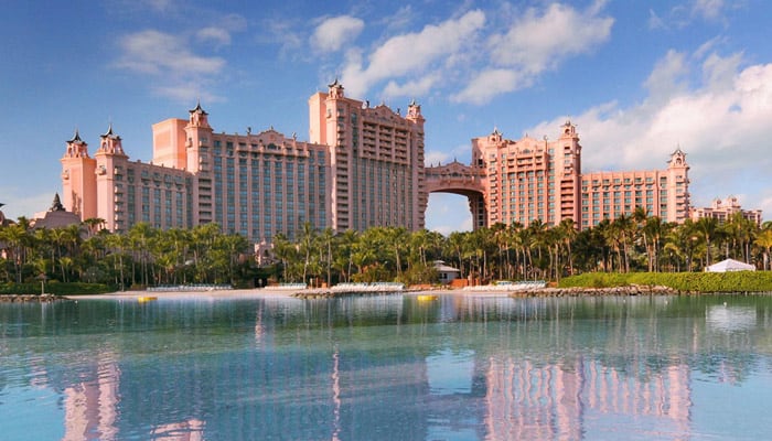 Atlantis Paradise Island Hotel, Bahamas, donde Lionel Messi pasa sus vacaciones. (Foto: Web)