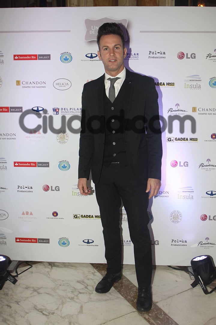 Axel fue uno de los grandes invitados a la gala (Fotos: Movilpress).