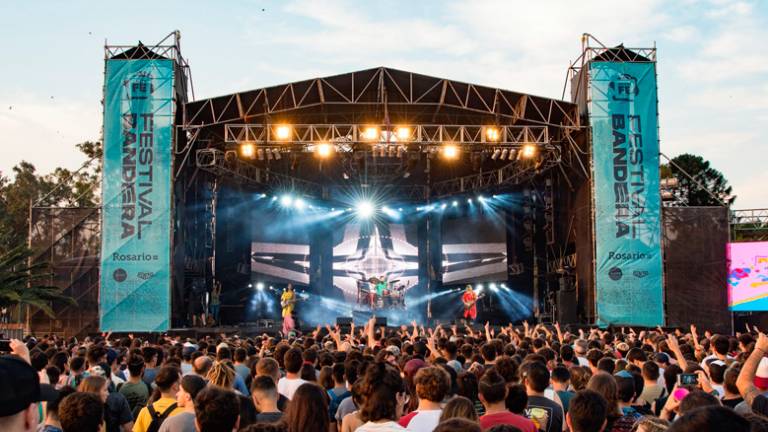 Babasónicos, Las Pelotas y Guasones, encabezan el regreso del Festival Bandera en Rosario