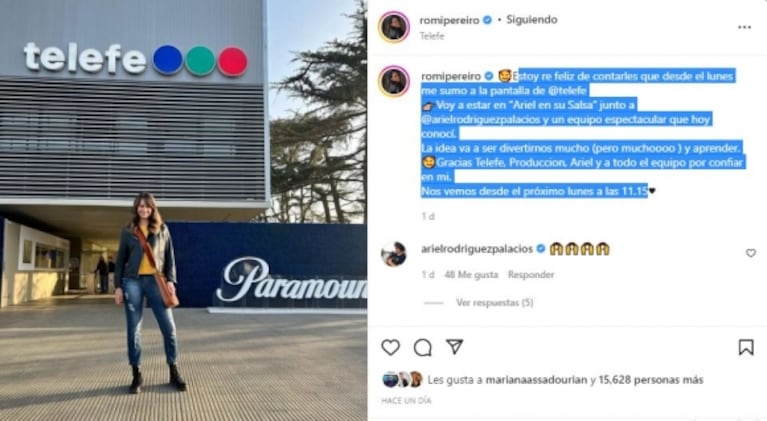 Bajaron a Romina Pereiro del ciclo de Rodríguez Palacios y Yanina Latorre apunto a Rial: "Me hace acordar a la Niña Loly"