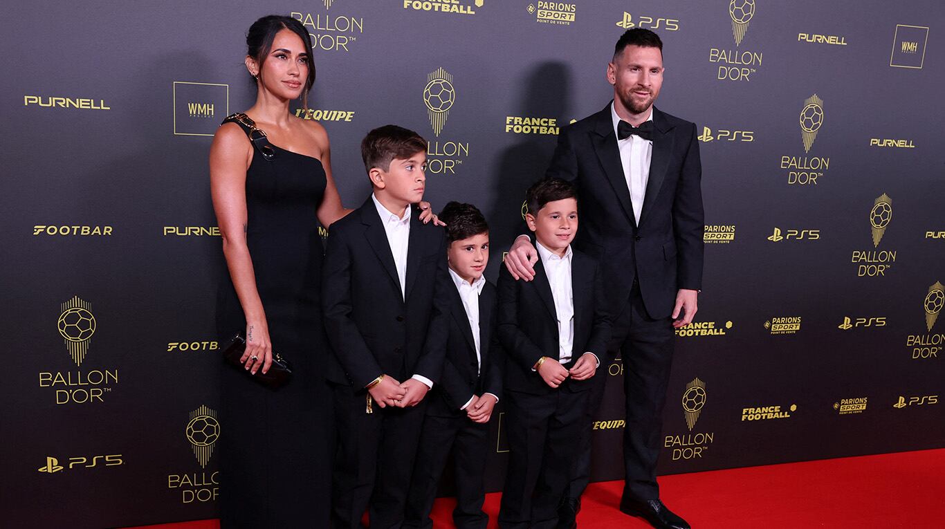 Balón de Oro 2023: Lionel Messi y Antonela Roccuzzo brillaron con sus looks en la alfombra roja