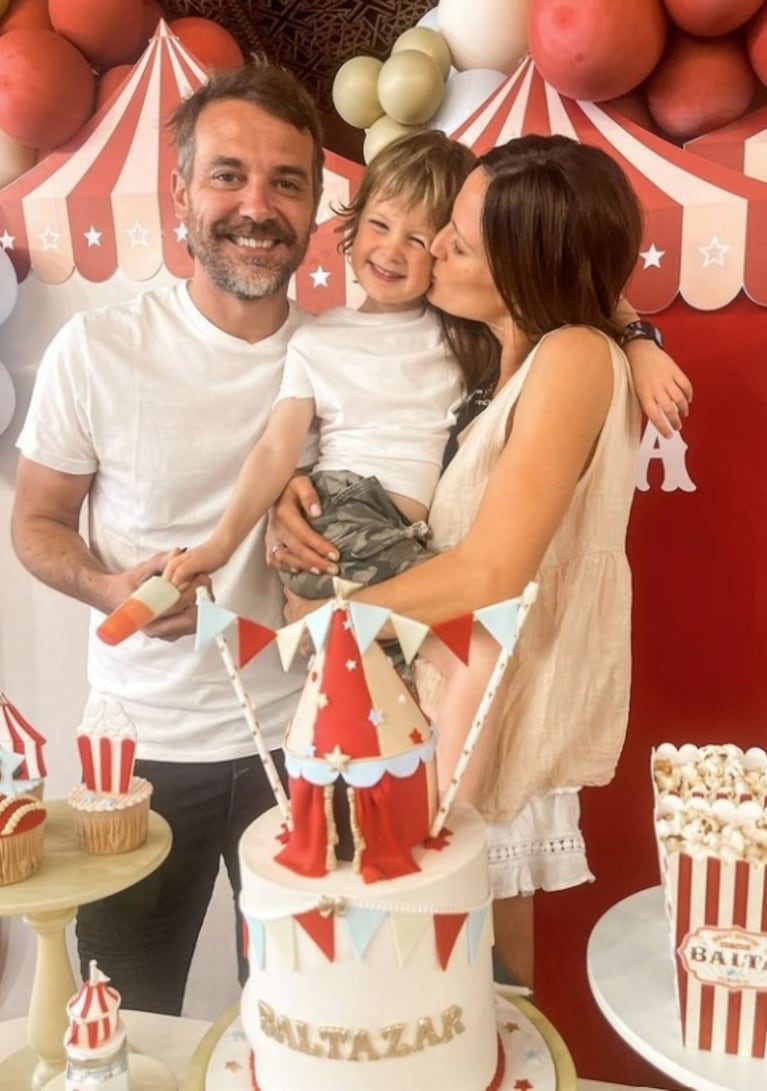 Baltazar Alfonso cumplió 6 años y Paula Chaves compartió el festejo: el álbum de fotos